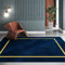 webteppich Blue Wohnzimmer Teppich blau rechteckig Einfache Muster mit langlebigem Teppich jugendzimmer möbel 200x300cm havatex Teppich 6ft 6.7''X9ft 10.1''
