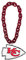 Aminco NFL Kansas City Chiefs Team Fan Kette Rot