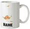 Mr. & Mrs. Panda Personalisierte Tasse Rotkehlchen Federn - Personalisierte Geschenke, lustige Sprüche, Tiere, Namenstasse, Spruch Motivation,