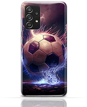 CoverHeld Hülle für iPhone 6 / 6s Handyhülle Schutzhülle aus Silikon TPU Softcase mit Motiv 3498 Fußball Abstrakt Blizte