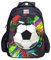 MATMO Fußball Rucksack für Jungen, Fußball Druck Rucksack Coole Fußball Muster Schultasche, Fußball Rucksack 23-8, One_Size, Cartoon, Einheitsgröße