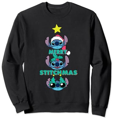 Navidad Lilo & Stitch Angel Merry Stitchmas Sudadera