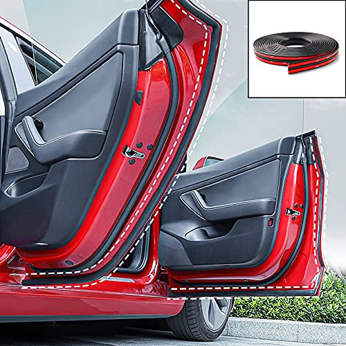 Arcoche Kit De Joint De Porte Tesla Model Y, Bande De Caoutchouc Insonorisée Pour Réduction Du Bruit, Bande D'Étanchéité Pour Réduction Du Bruit Du Vent Pour Modèle Y