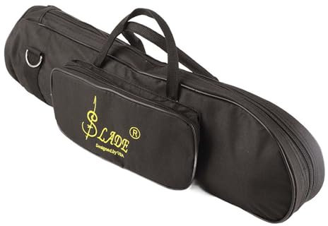 VGEBY Bolsa para Trompeta, Funda Impermeable para Trompeta, Tela Oxford Negra Duradera, Accesorios para Instrumentos Musicales, VGEBYKQPBGMY8H5