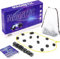Schachbrett Magnetisch - Kampfschach Mit Magnetisch, Schachspiel magnetisch, Reisen Schach Magnetisch, Puzzle Checkers Spiel, Tragbares Schachbrett-Party Für Familientreffen (Small Box-20-Magnete)