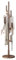 Porte-manteau En Bois Cactus Porte-manteau En Bois Massif Sur Pied Avec 6 Crochets Porte-manteau Suspendu Poteau Simple Facile Assembler Pour Chambre Coucher,Salon,Entrée De La Maison ( Color : Origin