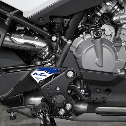 Resin Bike Aufkleber Motorrad Kompatibel Mit CF Moto 800 MT Explore 2023-2025. Motorrad-Fersenschützer vor Stößen und Kratzern. Klebstoff Harz Aufkleber Set - Stickers Made in Italy