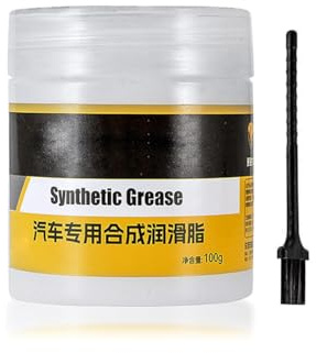 Synthetic Grease for Car Care, Graisse Automobile, Graisse lubrifiante pour rails de toit ouvrant de voiture, graisse pour portières de voiture, Graisse de frein Lubrifiant pour voiture (1Set)