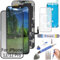 Int'x Full INCELL Display für iPhone 12/12 PRO LCD Bildschirm Ersatz Touchscreen mit Werkzeug Schwarz mit Rahmen Hohe Qualität