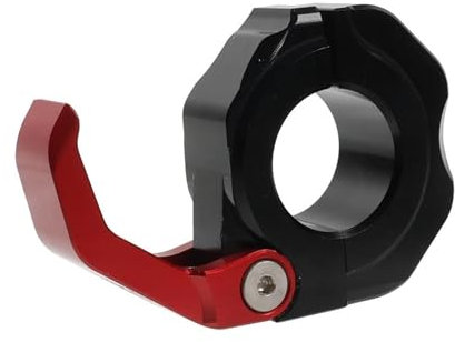 MARCAI Lenkerhaken Für F850GS F750GS ADV F850 GS Adventure F 750 GS 850 GSA Motorrad Helm Taschen Gadget Handschuh Haken Gepäck Tasche Haken Kleiderbügel(rot)