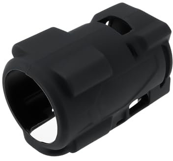 Briny River Protective Case for Impact Screwdriver 49-16-2563 Compatible with Milwaukee M12 Fuel 1/2 3/8 Stubby 2563-20 2562-20 Black