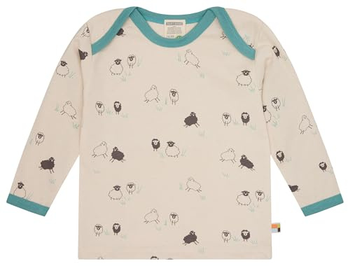 Loud + Proud Unisex Kinder Langarm mit Druck, GOTS Zertifiziert Shirt