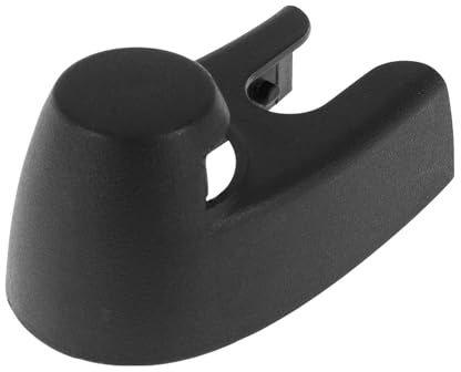 A ABSOPRO Capuchon De Cache-Écrou De Bras D'Essuie-Glace Arrière Pour Seat Altea 2007- Capuchon De Bras D'Essuie-Glace No.5P0955435B Plastique Pbt Noir 1 Pc