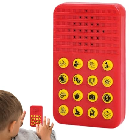 Soundgerät für Scherze, lustige Soundmaschine mit 16 realistischen Soundeffekten, Spielzeug für Besprechungen, Camping, Büro, Zuhause, Partys, Reisen, Picknick, Klassenzimmer, Erwachsene