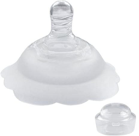 Bout De Sein Pour Allaitement Protège-mamelon en Silicone avec Étui de | Soin Protection Réutilisable Silicone Femme Bébé Maternité Maison