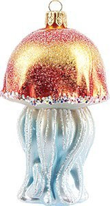 Gartenschätze Christbaumschmuck Tannenbaumschmuck Qualle 10 cm 1657OR