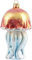 Gartenschätze Christbaumschmuck Tannenbaumschmuck Qualle 10 cm 1657OR