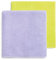 Mery Mikrofasertuch, 100% Mikrofaser, Grün, Lila, 38 x 36 cm, 2 Stück Set di 2 Panni, 38x36 cm
