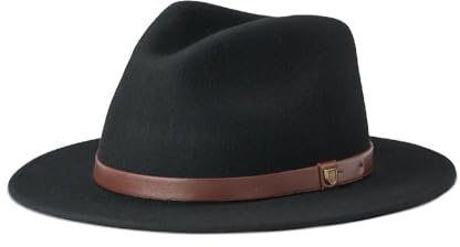 BRIXTON Messer Fedora - Chapeau Fedora - Mixte