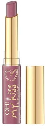 Eveline Cosmetics Oh! My Kiss Veganes Gesichtserum mit Hyaluronsäure und Vitamin C - Feuchtigkeitsspendende & Aufhellende Hautpflege für strahlende Haut - 30ml