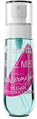 Nacomi Face and Body Mist Spray, Vegan Natural Watermelon, 80 ml