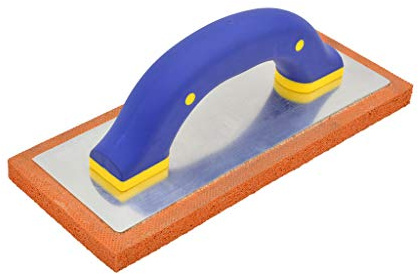 kdjsic Professioneller Gummi-Abschäumkellenschaber Handschaum Verputzen Beton Spatel Fugenmörtel Float Tiling Tool