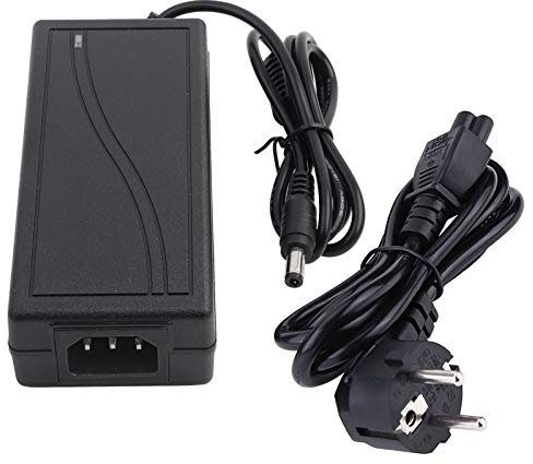 DAUERHAFT Netzteil mit Kabel , DC 12V 5A Stabiler , umweltfreundlicher RC Balance Ladeadapter , für IMAXB6 , IMAX B6AC , IMAX B6 Mini Ladegerät , Geringerer Stromverbrauch (Schwarz)