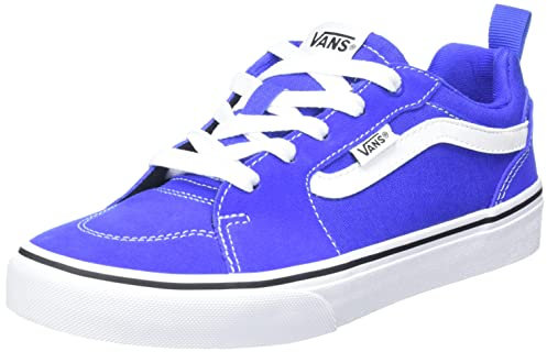 Vans Unisex Kinder Filmore Sneaker, Suede Canvas Dazzling Blue White, 39 EU