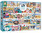 Gibsons Puzzle 1000 pièces : Transats et Anes