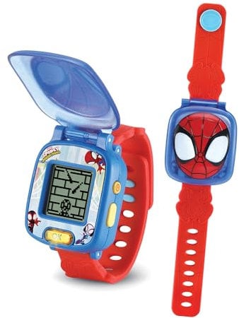 VTech El Reloj Educativo de Spidey y su superequipo, Juguete para niños +3 años, Versión ESP