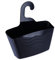 Tendance - Serviteur de douche pp avec cintre - noir