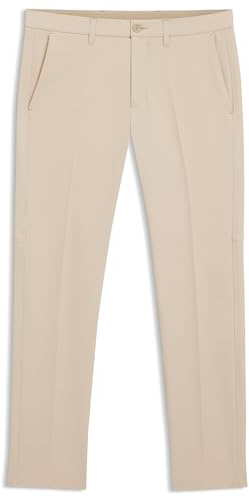 BOSS Herren T Commuter-Slim Slim-Fit Chino aus bügelleichtem Vier-Wege-Stretch Beige 52