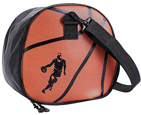 FASSME Fußball-Tragetasche – Balltasche für Basketball, Sport, Schultertasche für Basketball, Fußball, Volleyball, Balltasche mit abnehmbarem Schultergurt