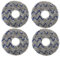 Harpra Accessoires pour aspirateur Ecov-acs-Dee-bot X1 Turbo/X1 OMNI/T10 Turbo (4 chiffons de chiffon, pour Ecovacs Deebot T10 Turbo)