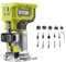 Confezione RYOBI - Tagliaboschi - RTR18-0 - 18V OnePlus - Senza batteria e caricabatterie - Set di 15 frese a codolo RAK