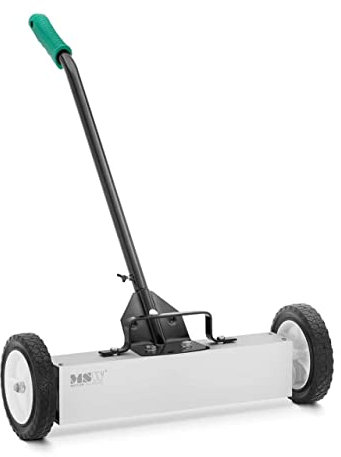 MSW MSW-MAG45 - Escoba magnética (73-100 cm, mango telescópico, 45 cm, imán de ferrita)