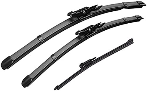 20+20+12 Wischer vorne und hinten Scheibenwischerblätter Set für BMW 1er E81 E87 2004 2005 2006 2007 2008 2009 2010 Scheibenwischer