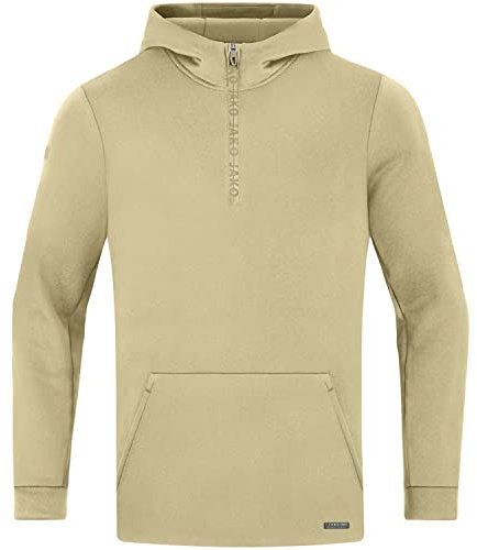 JAKO - Sweat à Capuche Zippé Pro Casual, Mixte, Beige, 3XL