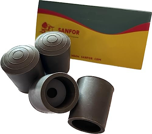 Sanfor | Spezielle Rollator aus Gummi mit 25 mm Durchmesser in Grau