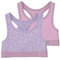 NAME IT Nkfshort Top 2p Pastel Lilac DOT Noos Bustino, Lilla Pastello, 134/140 cm Bambine e Ragazze