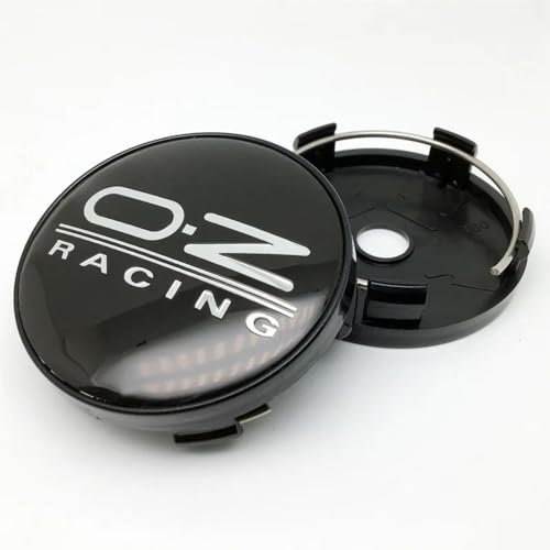 MoDma 4 Stück Radnabenkappen Nabendeckel, für 62MM OZ Racing M595 Radnabenabdeckung Wasserdicht Radnabendeckel Felgendeckel Auto Zubehör,D