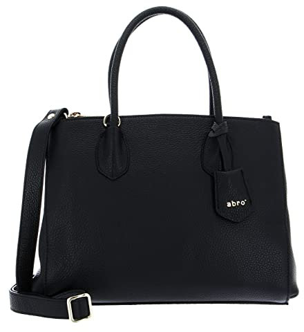 abro Leather Adria Businessshopper Busy M Black/Gold