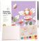 Lithyc Wald Kinder Malmatte,Tolles Aquarell Malbuch,MalbüCher,Aquarell Malbuch,Wasserfarben Kinder Ab 4,Kinder Aquarellmalerei mit Farben und Pinseln,Geeignet für Kinder und Erwachsene