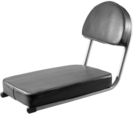 rockible Fahrrad-Rücksitzkissen, Fahrrad-Rücksitz, Fahrradsattel, Fahrrad-Rückenkissen für Mountainbike, Schwarz