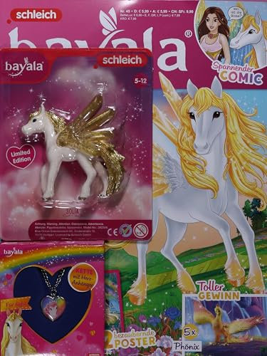 Schleich Magazin bayala 45/2024 Extra: Solia, Kette mit Herzanhänger