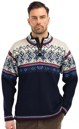 Dale of Norway Langarm Wollpullover für Herren