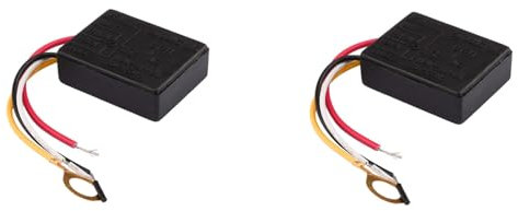 Oladfiop 2 interruptores sensibles al tacto, 220 V CA, 3 A, control táctil, interruptor de luz sensible de 15 a 85 W. Interruptor táctil