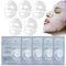 VEROA 5 Stück Bio Kollagen Gesichtsmaske über Nacht Gesichtsmasken Hautpflege - Facial Hydrogel Hydrating Face Mask mit niedermolekularem Kollagen - zum Lifting, Straffung für alle Hauttypen