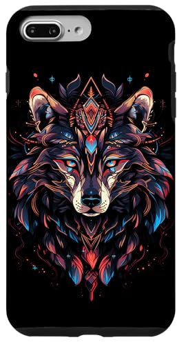 iPhone 7 Plus/8 Plus Bohemian Wolf Boho Wolf Case
