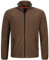 Höhenhorn Badus - Giacca in pile da uomo in micropile Full Zip Troyer Outdoor Trekking, marrone, XL